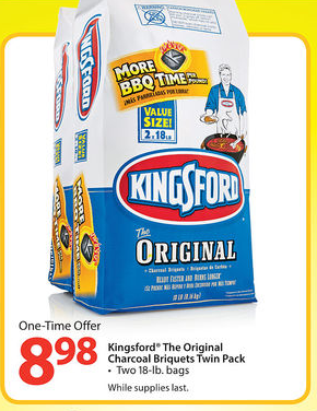Walmart: Two 18 lb Bags of Kingsford Charcoal Briquets Only $8.98 Total - Hip2Save