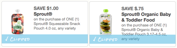 2 New High Value Sprout Coupons Walmart Scenario