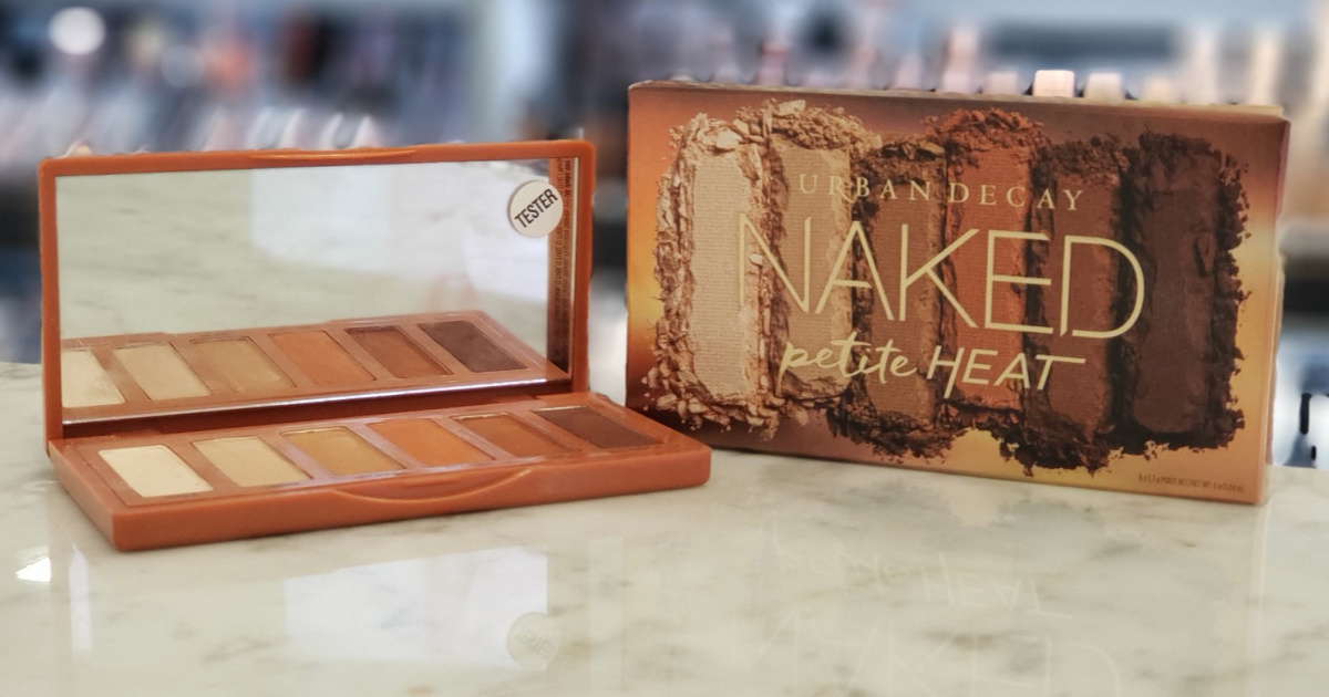 Urban Decay Naked Petite Heat Eyeshadow Palette Shipped