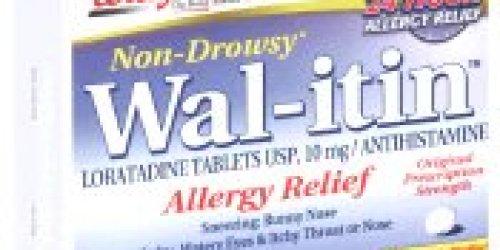 FREE Wal-itin Allergy Relief at Walgreen's!
