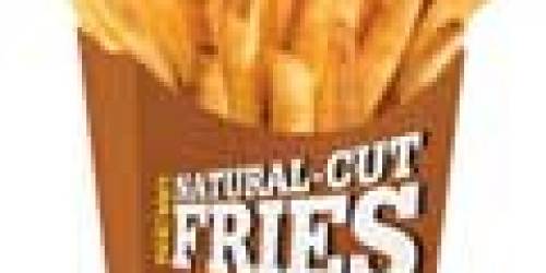 Free Carl's Jr Natural Cut Fries!