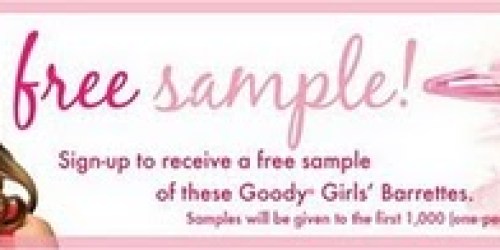 FREE Sample of Goody Girls' Barrettes!