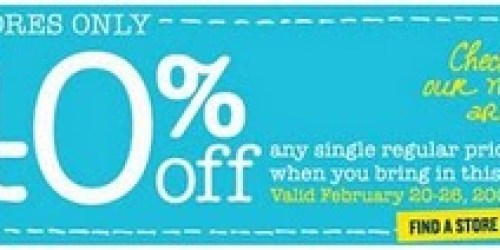 High Value In-Store Coupon Savings!