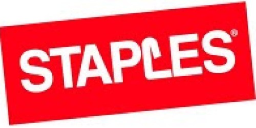 Save $20 on a $100 Purchase at Staples!