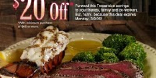 Save $20 on a $40 meal at Texas Land & Cattle!