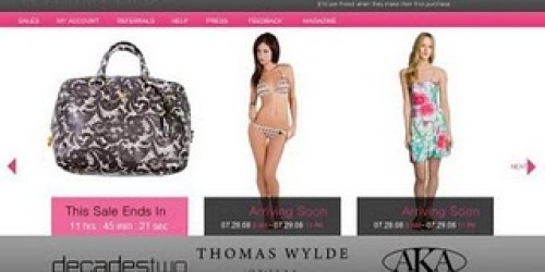 FREE $30 credit from Hautelook.com!