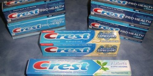 Walgreens: Crest Pro-Health FREE + Profit