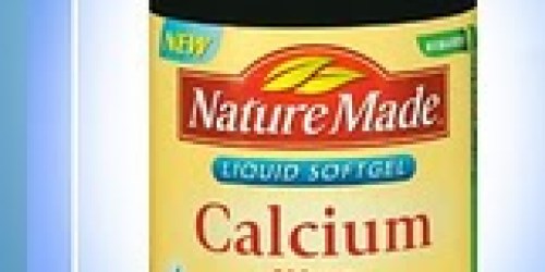 FREE Nature Made Calcium Liquid Soft Gels