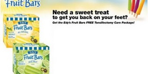FREE Tonsillectomy Care Package from Edy's!