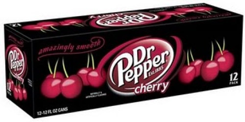 Target: Dr. Pepper Cherry 12 pk. ONLY $1.33!