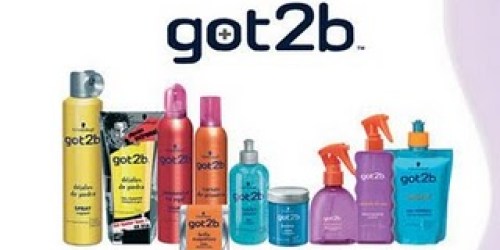 Walgreens: got2b Hair Products .50 after Register Reward-Starting April 26th!