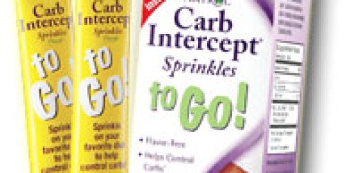 FREE Sample of Carb Intercept Sprinkles!