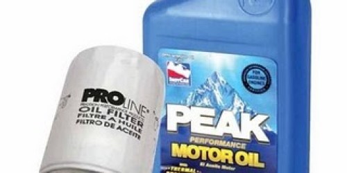 Pep Boys Auto: $30 in FREE Oil, Filters & MORE!
