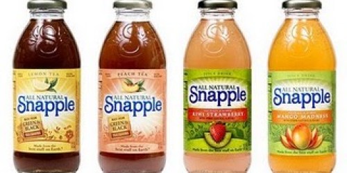 Walgreens: Snapple as Low as .14 Per Bottle?!?