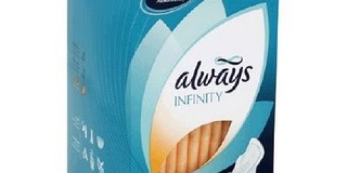 Target: Always Infinity Pads Gift Card Deal!