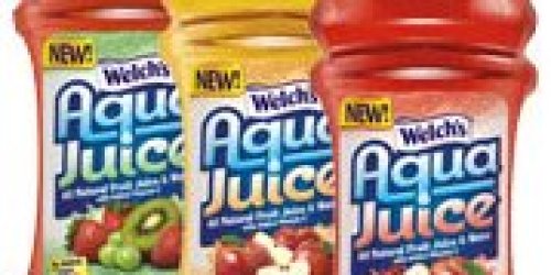 Coupons.com: New Buy 1 Get 1 FREE Welch's AquaJuice Coupon + MORE New Coupons!
