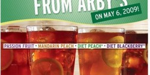 Arby's: FREE Iced Fruitea on May 6th!