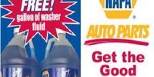 Napa Auto Parts: FREE Gallon of Washer Fluid!