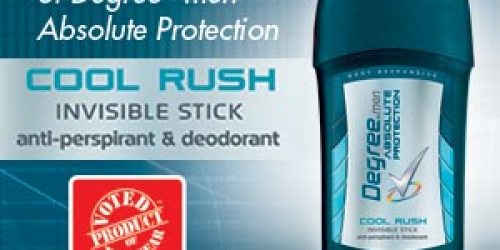 FREE Sample: Degree Men Absolute Protection