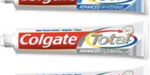 Coupons.com: $1 Colgate Total Coupon is Back!