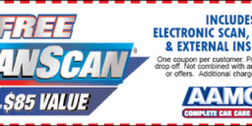 AAMCO: FREE TranScan ($85 Value)!