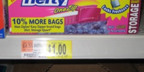 Walmart: FREE Hefty One Zip Bags!