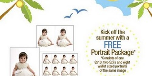 Picture People: FREE Portrait Package + No Sitting Fee!