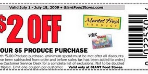 Grocery Store Deals: Food Lion, Giant + More!