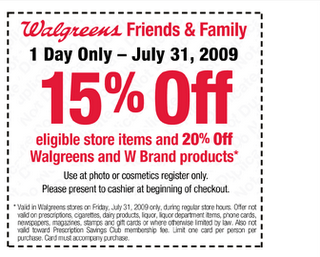 walgreens new prescription coupon