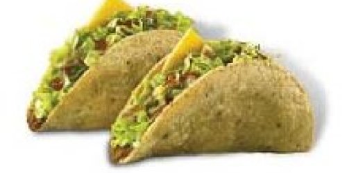 Jack in the Box: 2 FREE Tacos– 8/11!