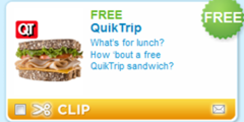 QuikTrip– FREE Sandwich Coupon is BACK!