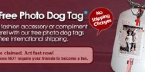 ArtsCow: FREE Photo Dog Tag + FREE Shipping!