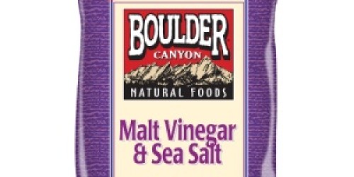 Buy 1 Get 1 FREE Boulder Canyon Chips Coupon!