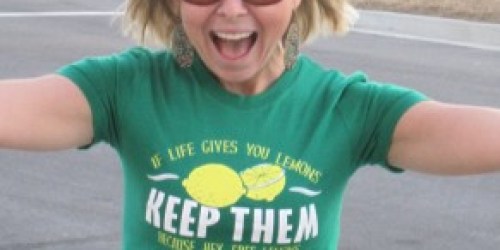 Giveaway: 5 Readers win Lime Shirts!