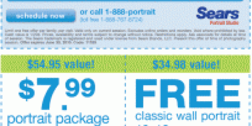 Sears Portrait Studio: FREE Character Collage + More!