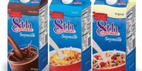 New $1/1 8th Continent Soy Milk Coupon!!