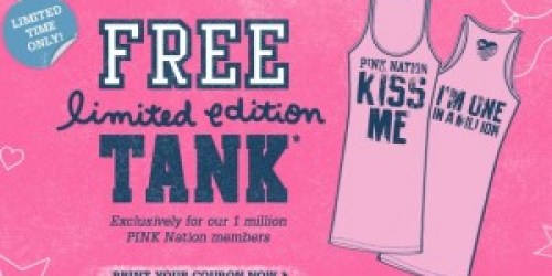 Victoria’s Secret: FREE Limited Edition Tank Top!
