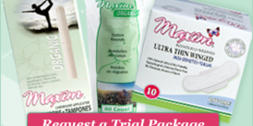 FREE Trial Pack of Maxim Feminine Products!