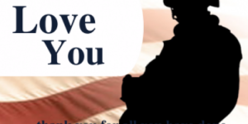 FREE Welcome Home Banner to Support Our Troops (just pay S&H)!