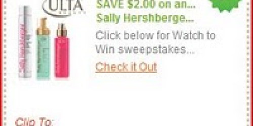 New $2/1 Sally Hershberger Coupon + More!