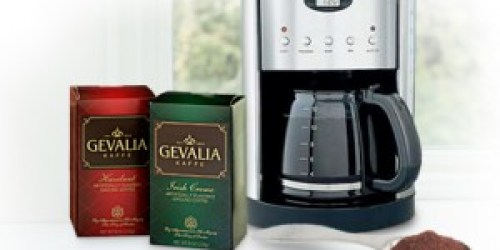 Stainless Steel Coffeemaker + Coffee Scoop + 2 Boxes of Gourmet Coffee ONLY $14.95 Shipped!