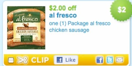 New $2/1 al fresco Sausage Coupon + Publix Deal!