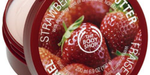 The Body Shop: FREE Shipping + 10% Cash Back!