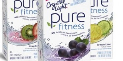 FREE Samples of Crystal Light Pure Fitness!