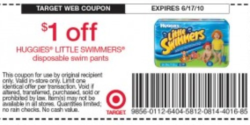 Target: Huggies Little Swimmers "Old-Style" Coupons!