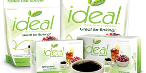 Coupon for a FREE Ideal No Calorie Sweetener!