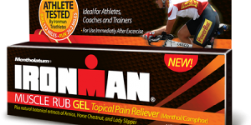 Walgreens: FREE Ironman Muscle Rub or Spray!