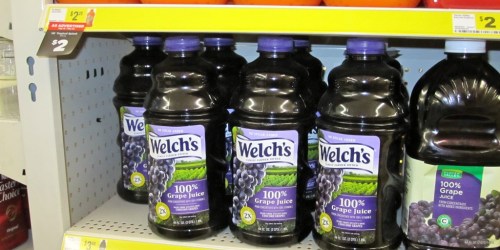 Dollar General: Welch's 100% Grape Juice Only $1