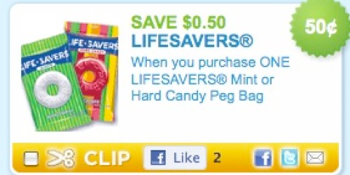 New $0.50/1 Lifesavers Bag Coupon!