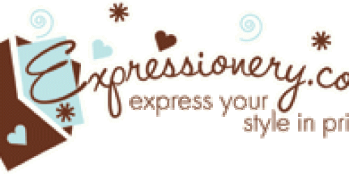 Expressionery.com: Additional 60% off + FREE Shipping + 8% Cash Back!!